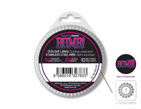 Terastross BOMB! / 7 fibres 10m/9kg, SKU 916000010