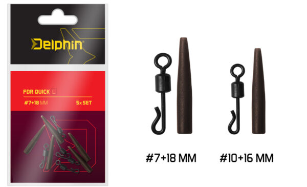 Kiirkinnitus Delphin FDR Quick S / Set 5pcs #10+16mm, SKU 969901100
