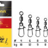 Lõks+pööral micro snap / 10pcs 4/18kg, SKU 969B05004