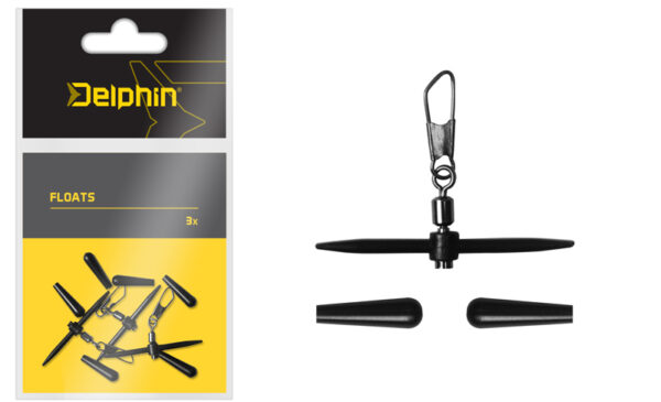 Ujukikinnitus Delphin FloatS / 3pcs, SKU 969D05001
