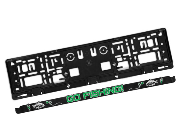 Numbrihoida autole Delphin GoFishing! 3D / 2pcs, SKU 999000302