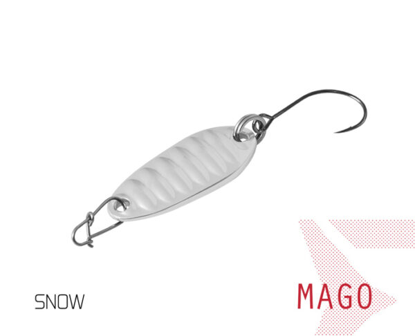 Võnklant Delphin MAGO 2g SNOW Hook #8 Snap, SKU 101000741