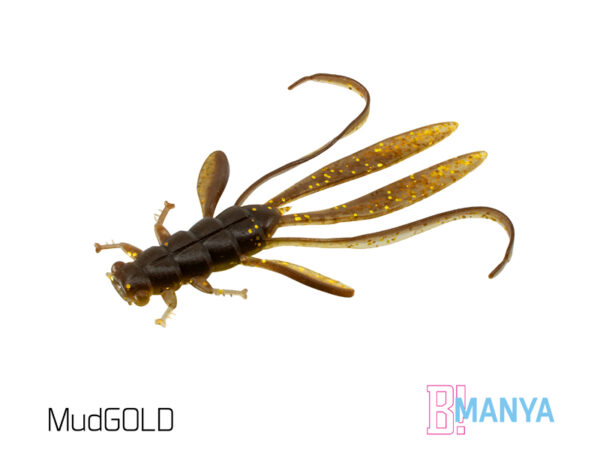 Nymfa Delphin MANYA UVs / 5pcs 10.5cm/MudGOLD, SKU 101003855