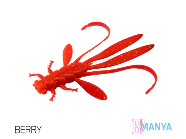 Nymfa Delphin MANYA UVs / 5pcs 10.5cm/BERRY, SKU 101003853
