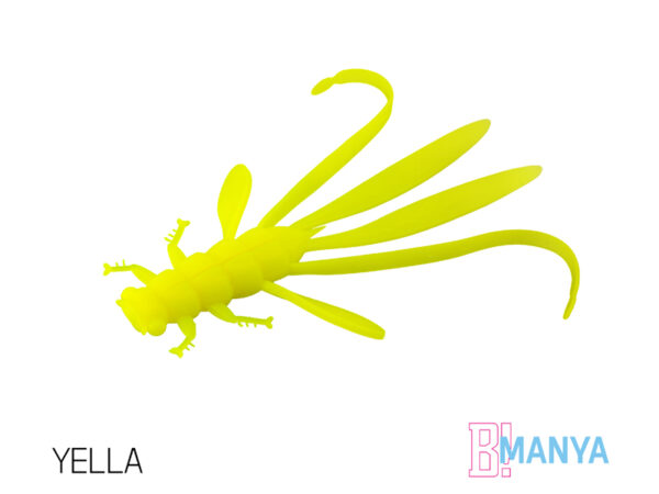 Nymfa Delphin MANYA UVs / 5pcs 10.5cm/YELLA, SKU 101003856