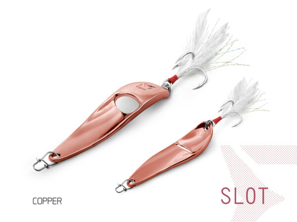 Võnklant Delphin SLOT 15g COPPER hook #4, SKU 101002427