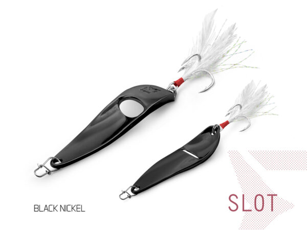 Võnklant Delphin SLOT 15g BLACK NICKEL hook #4, SKU 101002428
