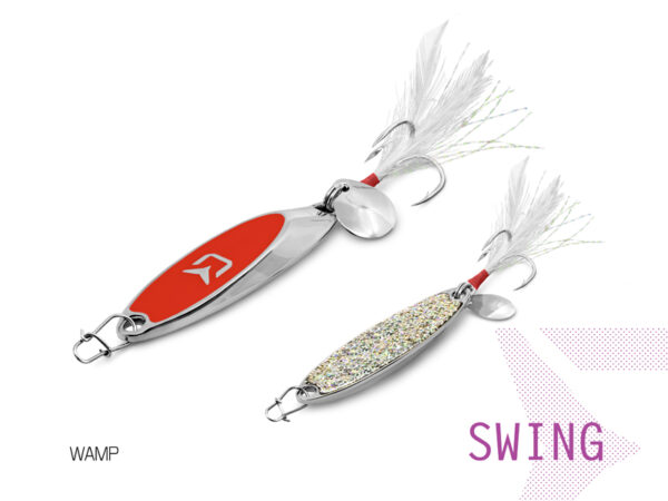 Võnklant Delphin SWING 15g WAMP hook #6, SKU 101002437