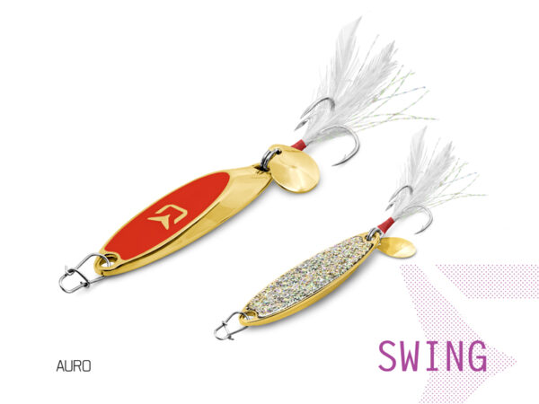 Võnklant Delphin SWING 15g AURO hook #6, SKU 101002438