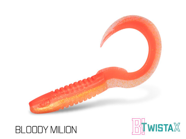 Võdik DuoPACK BOX Delphin TwistaX Eeltail UVs / 6x 5pcs 15cm/BLOODY MILION, SKU 101004001