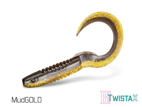 Võdik DuoPACK BOX Delphin TwistaX Eeltail UVs / 6x 5pcs 15cm/MudGOLD, SKU 101003947
