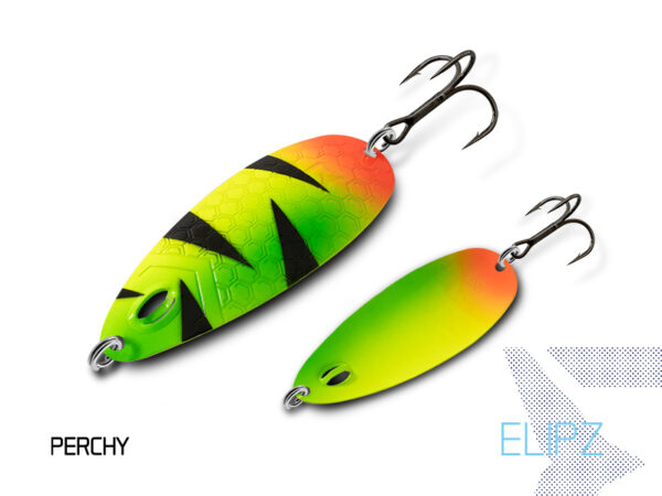 Võnklant Delphin ELIPZ FullSCALE 12g PERCHY Hook #2, SKU 101004116
