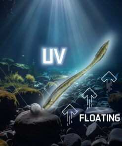 Võdik Delphin TOXIN UV 8pcs 8cm BOOTY, SKU 101005571