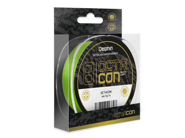 Nöör Delphin OctaCON  fluo green 0.10mm 6.2kg 135m