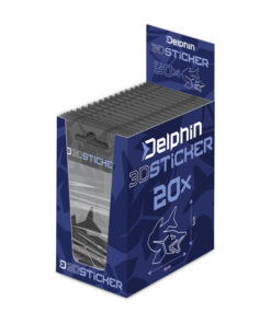 3D sticker Delphin PIKE Black, SKU 101005912