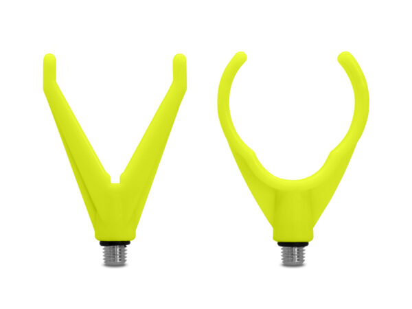 Set of rod holders Delphin HoldSET Uni V+U / fluo yellow