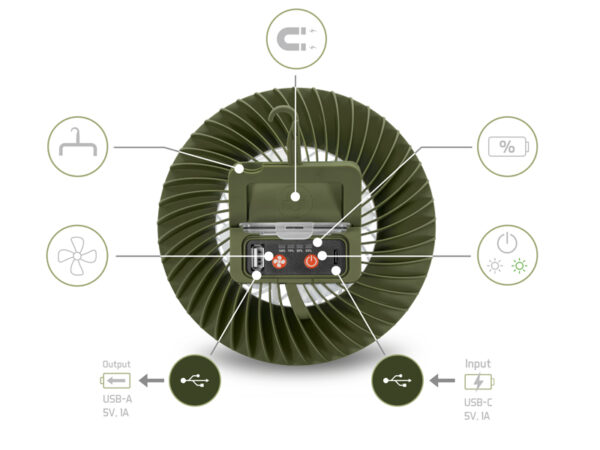 Lamp Delphin Ventix 4400 mAh, SKU 101005978