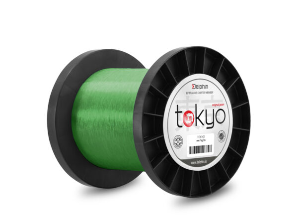 Monofilament Delphin TOKYO / fluo green 0.33mm 8.2kg 4600m, SKU 101000861