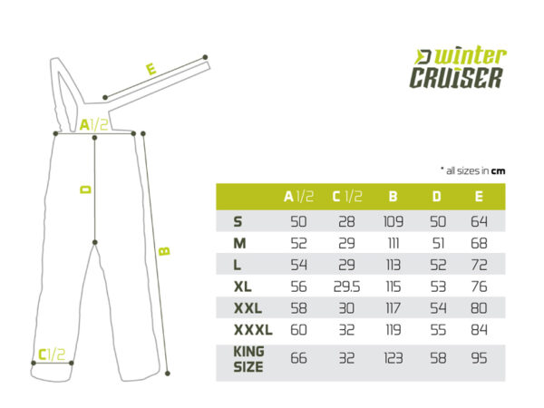 Püksid Delphin Winter CRUISER 5T XXXL, SKU 101006032