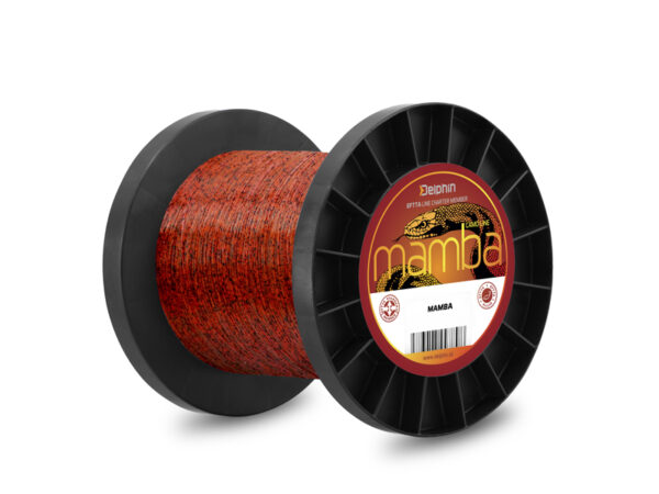 Delphin MAMBA Carp / Fire 0.26mm 5.2kg 6000m, SKU 101002755