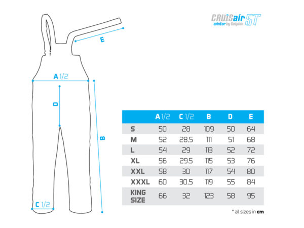 Püksid Delphin CruisAIR WINTER 5T S, SKU 101005075