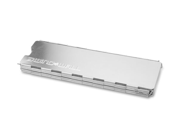 Stove wind guard Delphin WindWALL 75x25cm / 9 panels, SKU 101006076