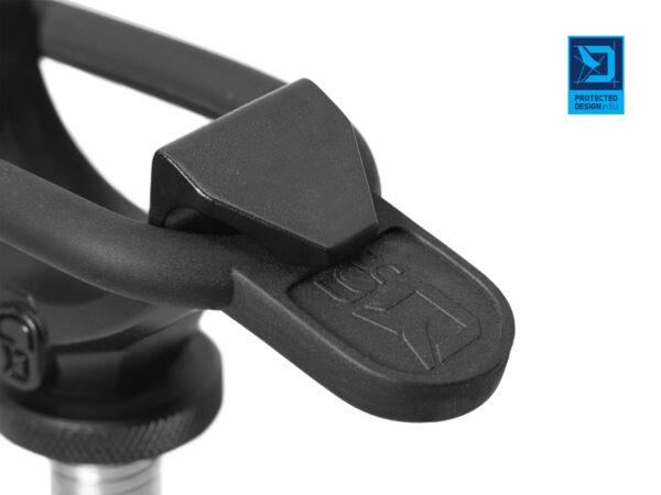 Rod holder with safety lock Delphin LOX 1x Uni holder + 2x rubber bands, SKU 101006077