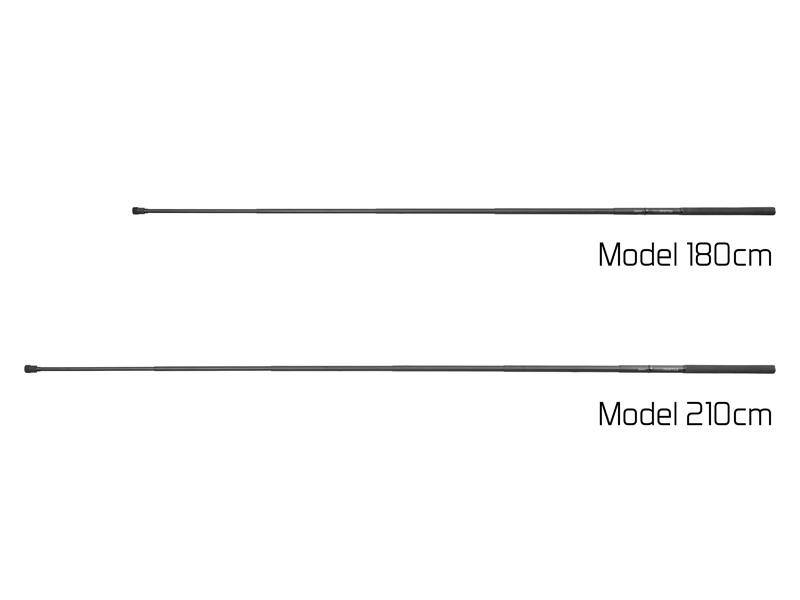 Landing net handle Delphin TeleMASTER 180cm, SKU 101006125