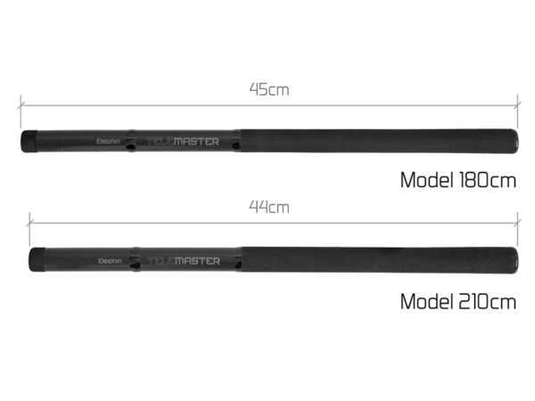 Landing net handle Delphin TeleMASTER 180cm, SKU 101006125