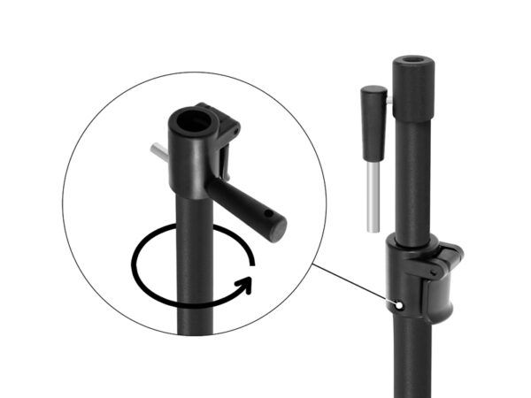 Bankstick Delphin BlackSTIX 32-50cm, SKU 101006176