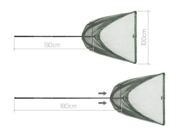 Kahv Delphin TELEFIX C2G 100x100/1.8m/2parts/Tele, SKU 101006040