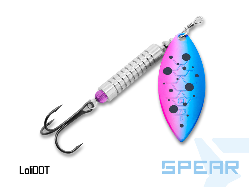 Delphin SPEAR Spinner 3g/size.0/RedEND - Image 4