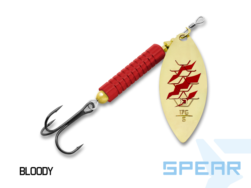 Delphin SPEAR Spinner 3g/size.0/RedEND - Image 5