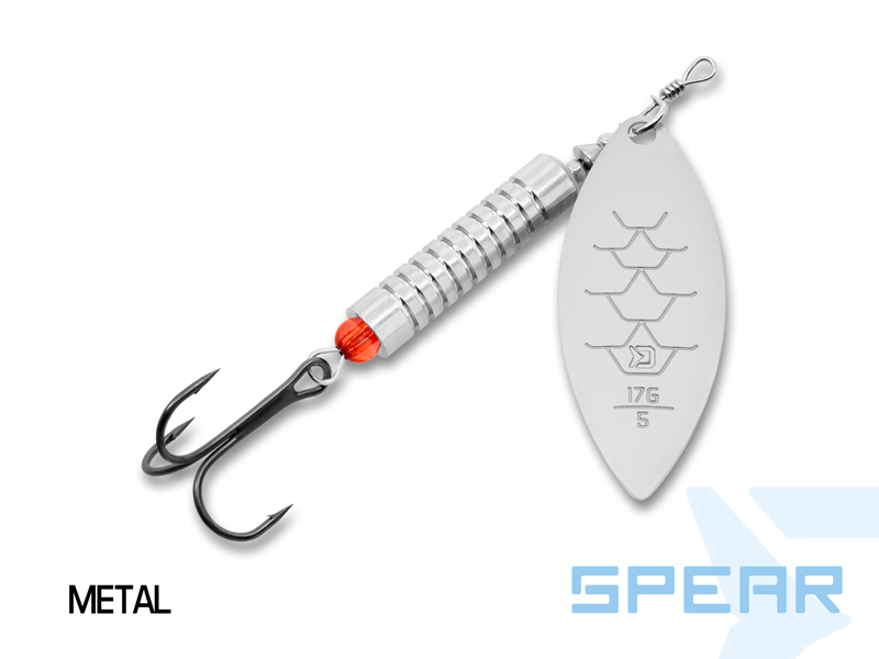Delphin SPEAR Spinner 3g/size.0/RedEND - Image 6