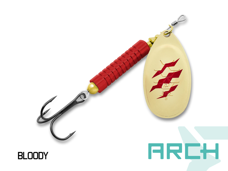 Delphin ARCH Spinner 10g/size.3/LoliDOT - Image 5