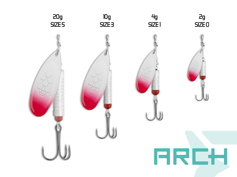 Delphin ARCH Spinner 10g/size.3/LoliDOT - Image 9