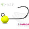 Jigipea volfram Delphin T-AREA BL / 5 pcs fluo yellow/4.6mm/0.9g/#6