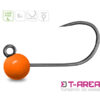 Jigipea volfram Delphin T-AREA BL / 5 pcs fluo orange/4mm/0.6g/#6