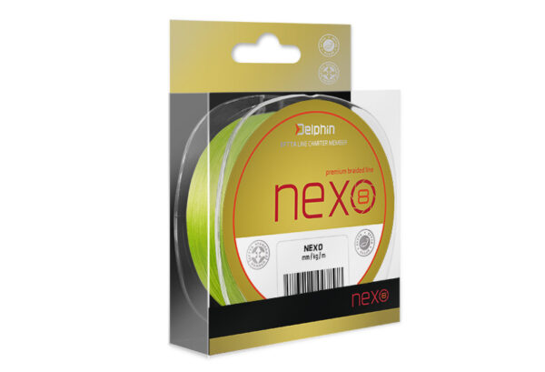 Delphin NEXO 8 / fluo green 0.12mm 7.5kg 130m