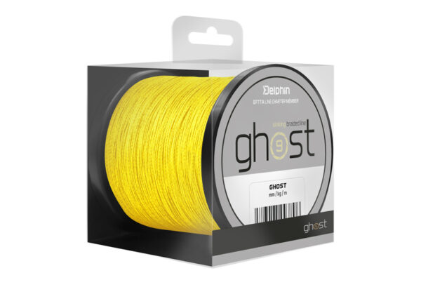 Delphin GHOST 8+1/ yellow 0.16mm 8.2kg 600m
