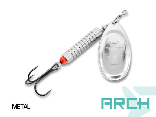 Pöörlev Delphin ARCH Spinner 20g/size.5/METAL