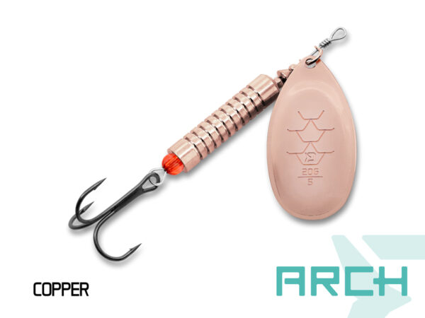 Pöörlev Delphin ARCH Spinner 20g/size.5/COPPER