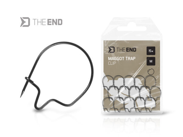 Maggot clip Delphin TheEND Maggot Trap / 15 pcs S