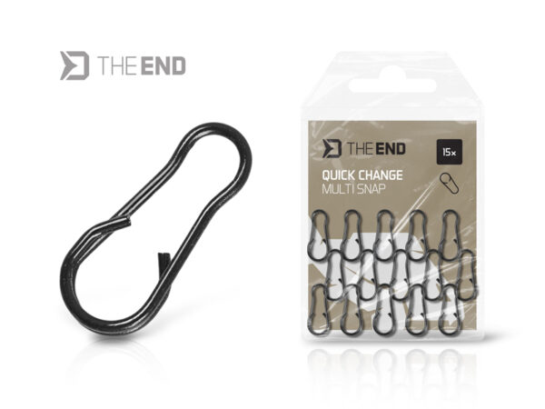 Quick swap clip Delphin TheEND Multi Snap / 15 pcs