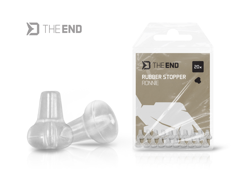 Rubber stopper Delphin TheEND Ronnie / 20 pcs