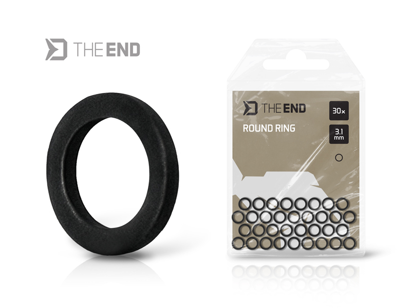 Rig ring Delphin TheEND Ring /30 pcs 3.1mm