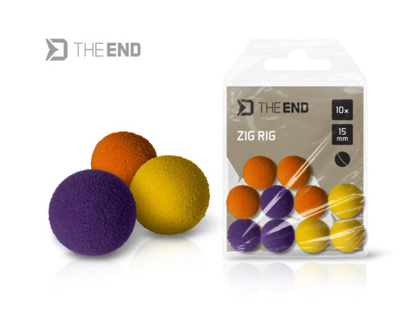 Delphin TheEND ZIG RIG / 10pcs mix 12mm