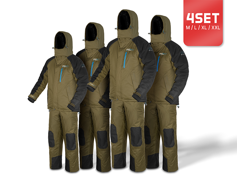 Bundle of 4 sets Delphin CruisAIR WINTER 5T jacket+trousers - M.L.XL.XXL
