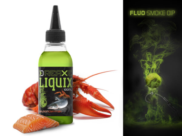 Fluo dip D SNAX LiquiX / 100ml Salmon - crayfish